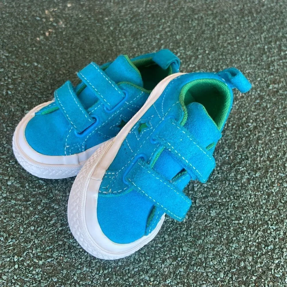 Converse Toddler baby Toddler One Star 2V Ox Hawaiian Ocean Size 4